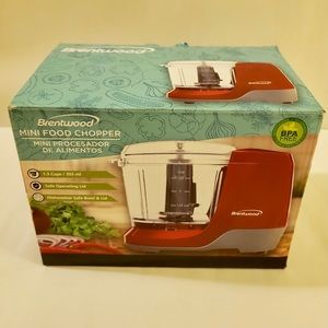 Brand New ! Mini Food Chopper 1.5 cup by Brentwood